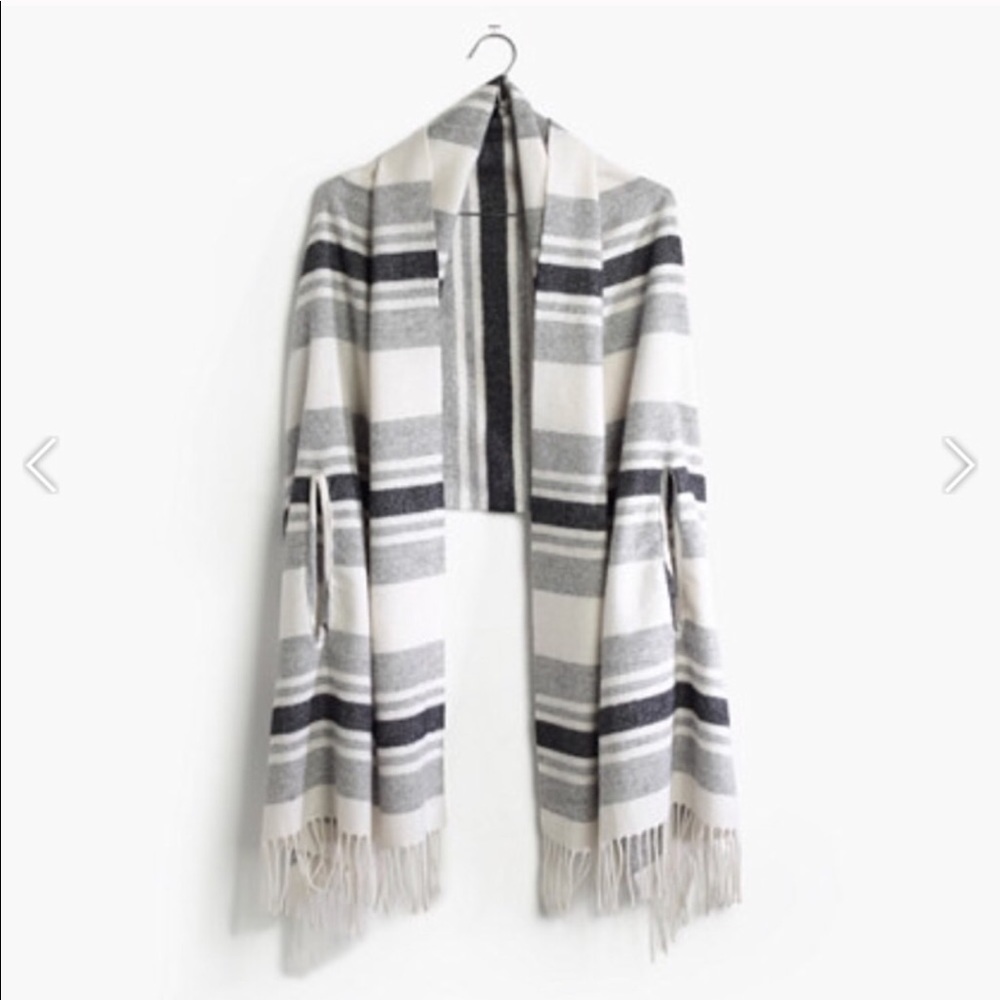 Madewell Striped Cape